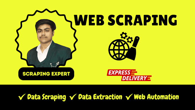 Gig Preview - Do data scraping or web scraping using excel vba