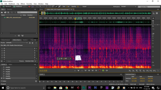 Gig Preview - Edit and purify audio tracks