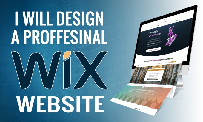 Bestseller - design a professional wix website for you