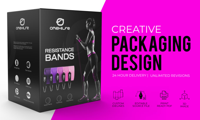 Gig Preview - Do professional product packaging box design