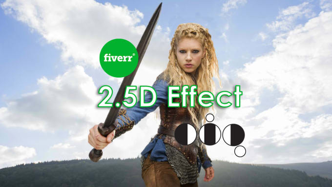 Gig Preview - Convert your image in  moving video, 2,5d parallax effect