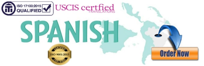 Gig Preview - Provide certified translation to or from english and spanish