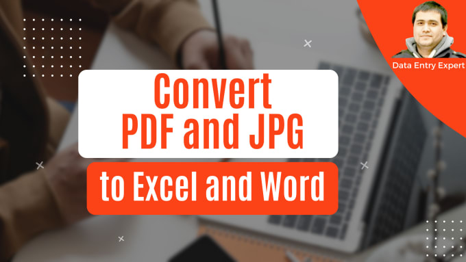 Gig Preview - Professionally convert PDF or jpg files to ms word or excel