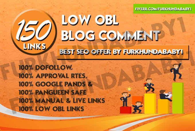 Gig Preview - Do 150 dofollow blog comment low obl