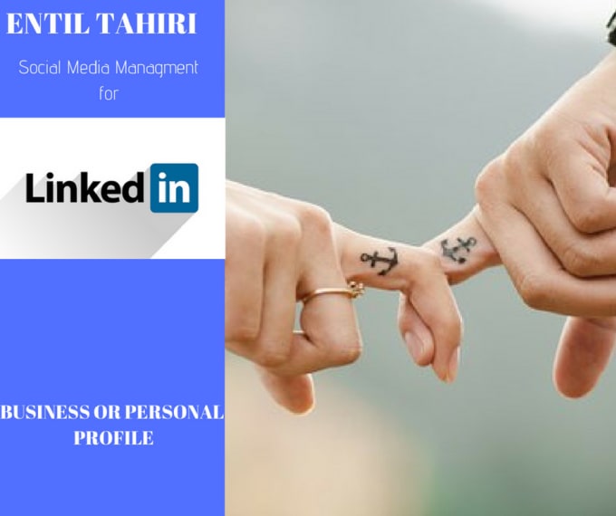 Gig Preview - Manage and grow your personal linkedin page