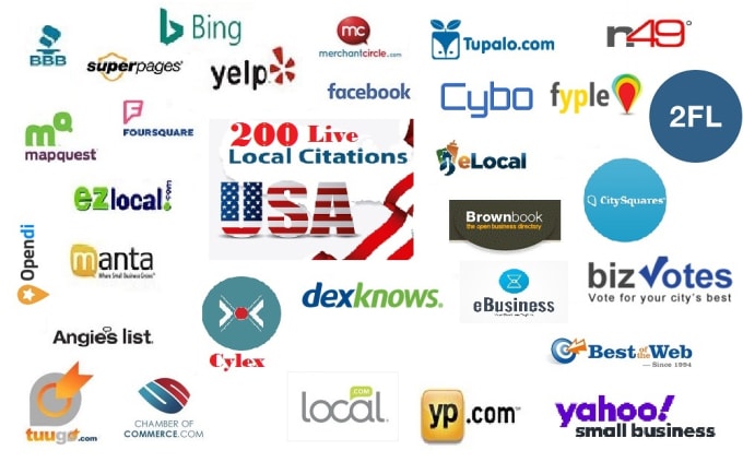 Gig Preview - Do 200 USA local citations, business listings