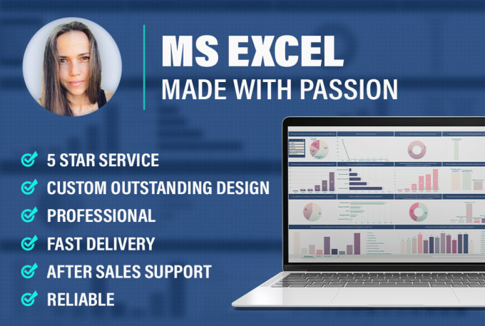 Bestseller - assist you with microsoft excel formulas, forms, macros and charts