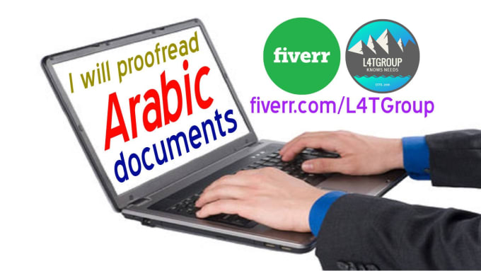 Gig Preview - Proofread any arabic document for you