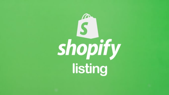 Gig Preview - Do shopify product listing manually, data entry expert