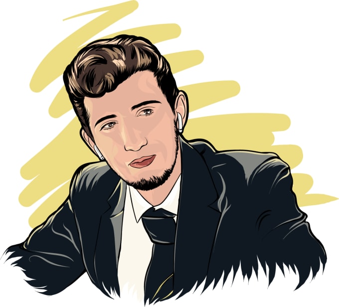 Gig Preview - Do vector portrait painting from image