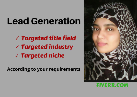 Gig Preview - Do lead generation according to your requirements