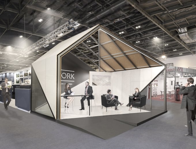 Gig Preview - Design and 3d render your expo stand, stage or events