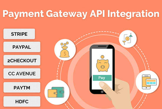 Gig Preview - Integrate stripe, paypal, paytm, any payment API with web