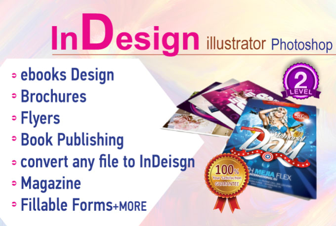 Gig Preview - Do professional brochure, flyer, catalog in indesgin