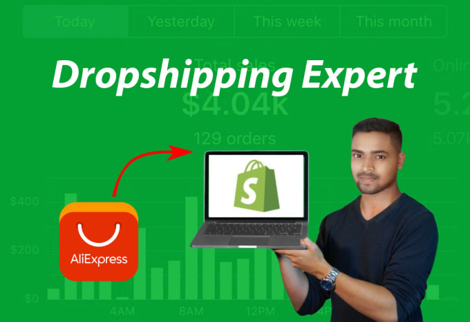 Gig Preview - Be your shopify dropshipping virtual assistant