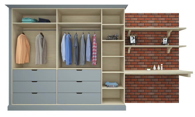 Gig Preview - Model and render your cabinets and closets