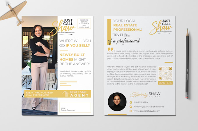 Gig Preview - Design real estate flyer, postcard and brochure