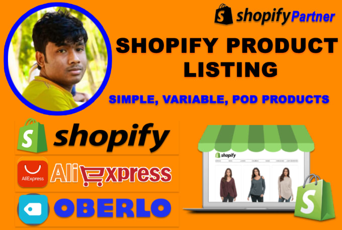 Gig Preview - Do shopify product listing manually and data entry