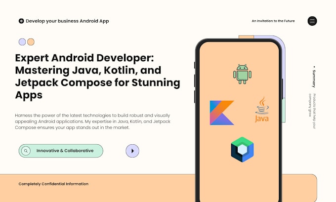 Gig Preview - Your native android developer  java  kotlin jetpack compose