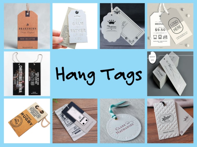 Gig Preview - Design clothing labels or tags of your brand