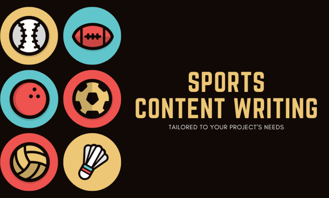 Gig Preview - Write sports content for your business and blogs