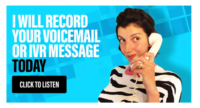 Gig Preview - Record british female telephone IVR or voicemail greeting today