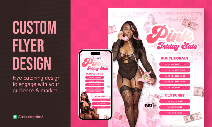 Gig Preview - Design an attractive banner, flyer, or poster for your business or event