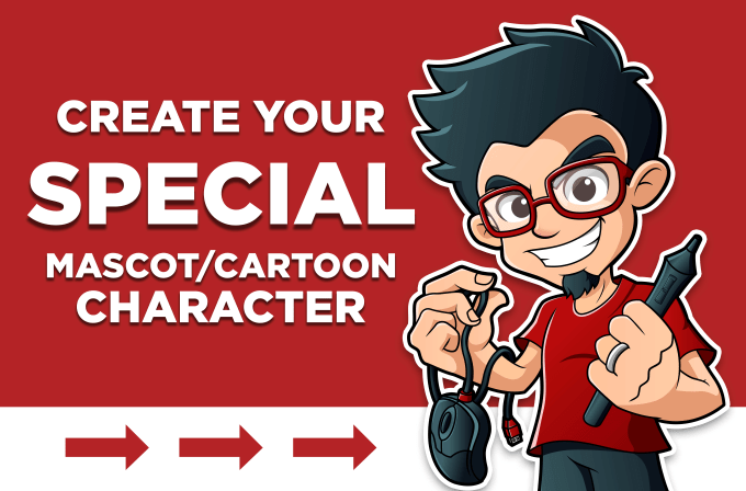 Bestseller - make special cartoon mascot character