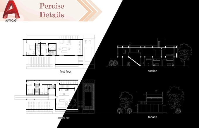 Gig Preview - Convert pdf, sketch or image to autocad drawing