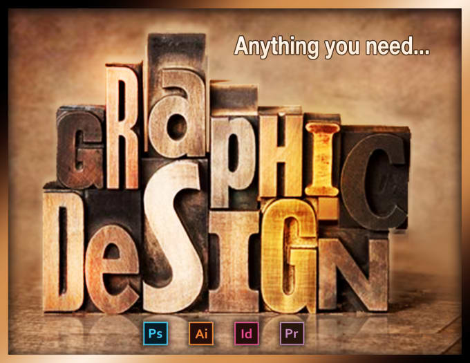 Gig Preview - Be your personal and professional graphic designer