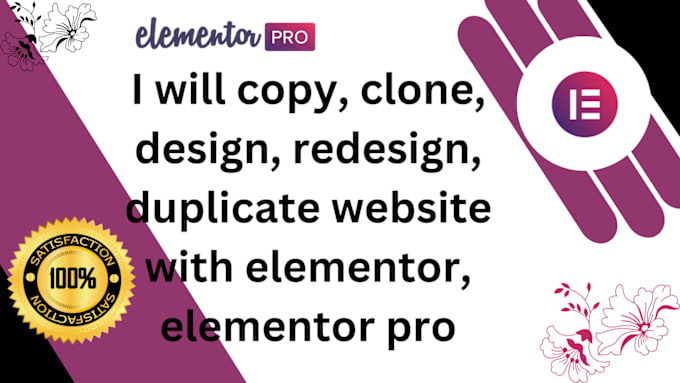 Bestseller - copy, clone, design, redesign, duplicate website with elementor, elementor pro