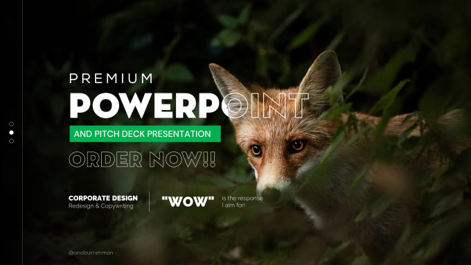 Bestseller - design a powerpoint presentation and template