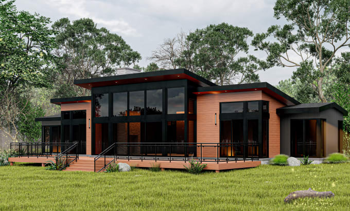 Bestseller - do realistic 3d architectural rendering exterior or interior