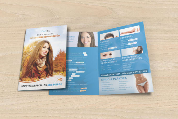 Gig Preview - Design an amazing foldable brochure