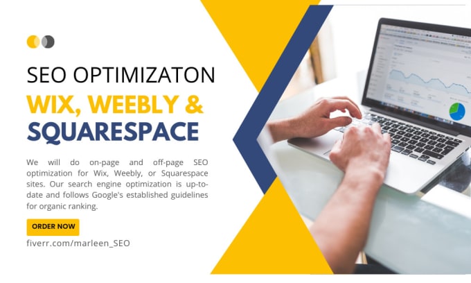 Gig Preview - Do SEO for wix, weebly or squarespace, complete optimization