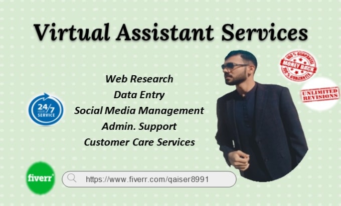 Gig Preview - Be your reliable virtual assistant