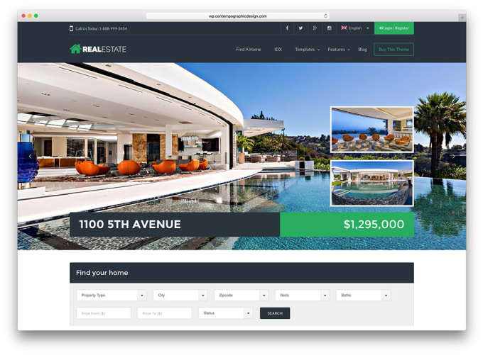 Gig Preview - Create real estate website in wordpress