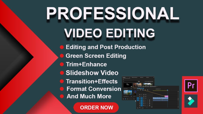 Gig Preview - Do professional youtube video editing and creative video editing in 24 hours