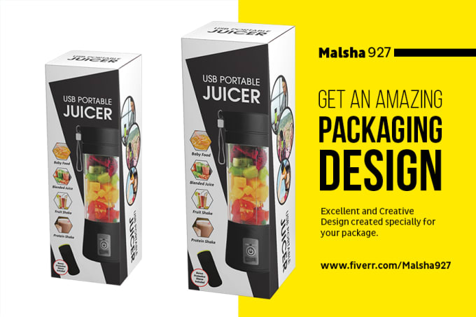 Gig Preview - Design professional product packaging