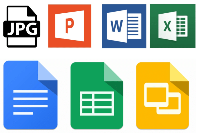 Gig Preview - Convert jpeg, pdf, word, excel files to docs