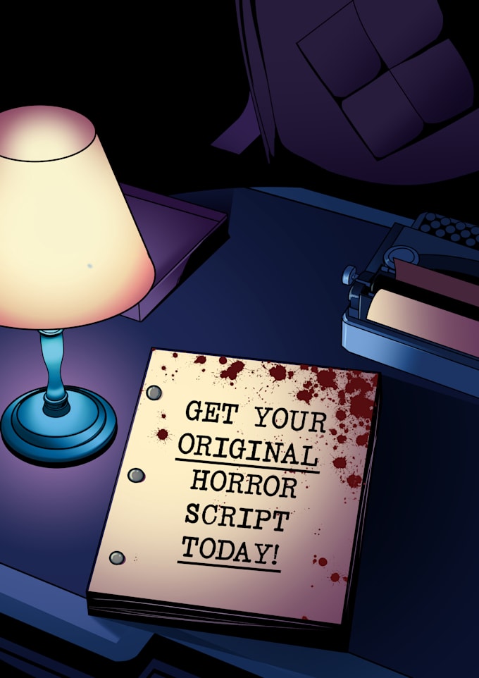 Gig Preview - Turn your concept into the screenplay for a horror movie