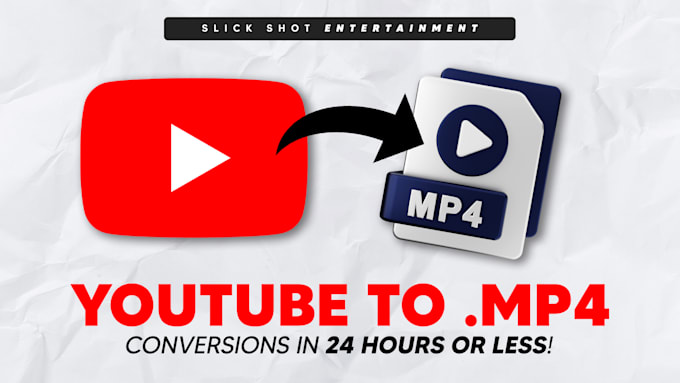 Gig Preview - Convert youtube videos and playlists to mp4 in HD