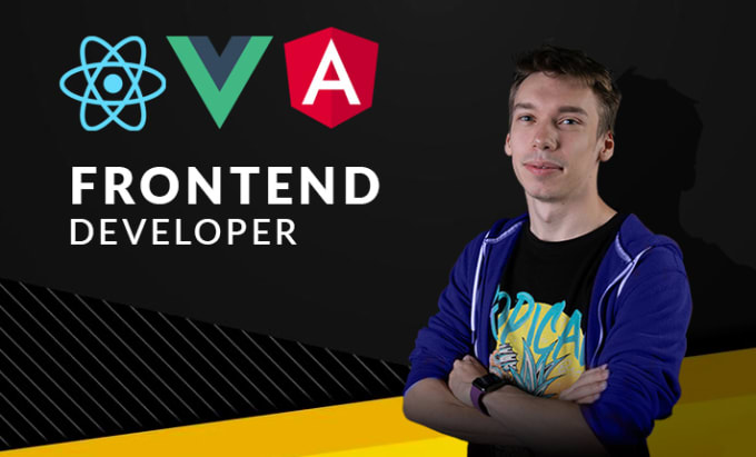 Gig Preview - Be frontend developer vue, react, angular,  node js