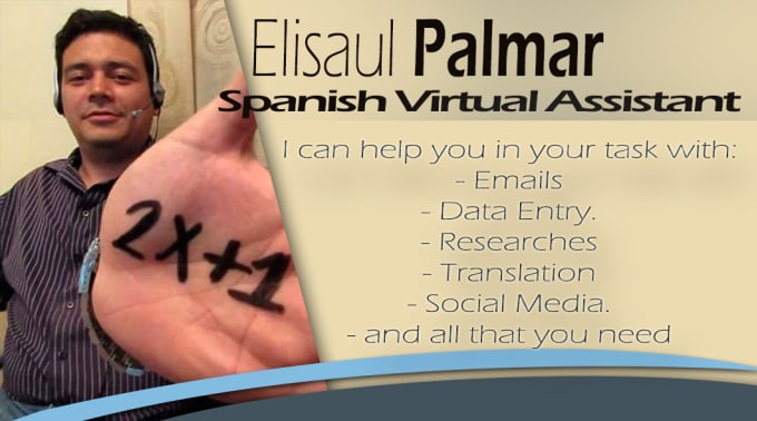 Gig Preview - Be your spanish virtual assistant