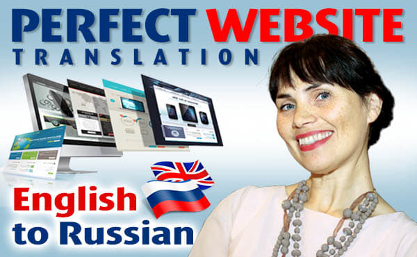 Gig Preview - Do perfect website translation from english to russian