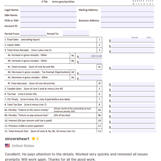 Gig Preview - Create fillable PDF form in adobe acrobat