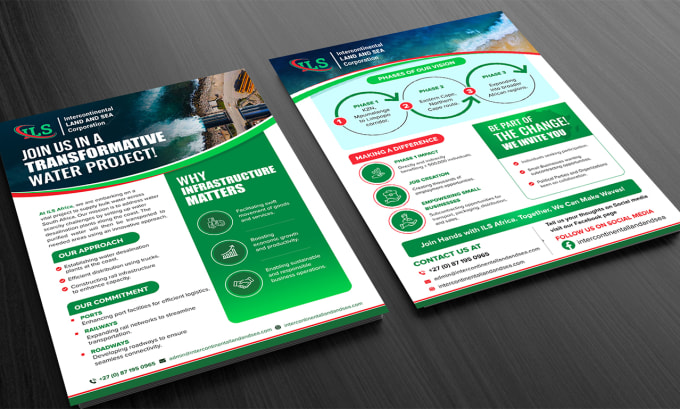 Gig Preview - Do corporate flyer, business brochure, and trifold brochure