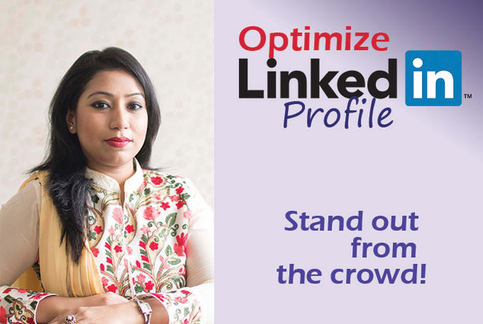 Gig Preview - Optimize your linkedin profile