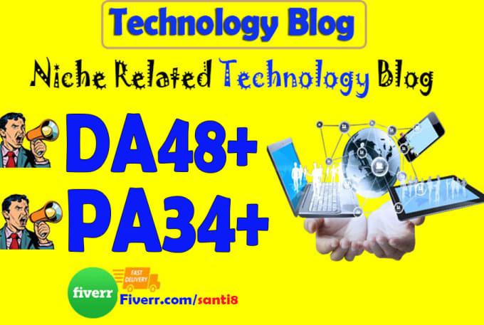 Gig Preview - Write and guest post on da48 hq technology blog