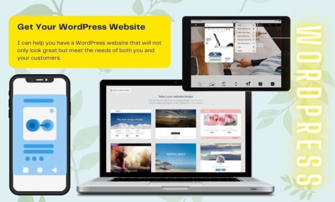 Bestseller - create a wordpress website or modify your wordpress website